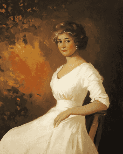 Henry Raeburn's Janet Law Vintage Diamond Painting