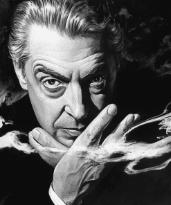 Herbert Von Karajan Monochrome Diamond Painting