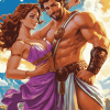 Hercules Megara Animation Diamond Painting