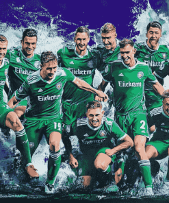 Hibernian Footballers Diamond Painting