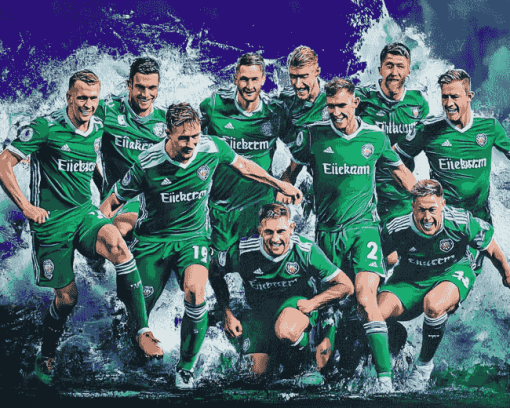 Hibernian Footballers Diamond Painting