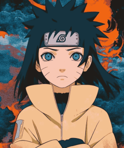 Himawari Uzumaki Anime Diamond Painting