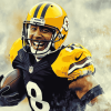 Hines Ward Famous Football Player Diamond Painting