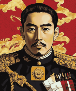 Hirohito Emperor Diamond Painting