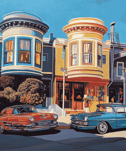 Historic Mels Drive San Francisco Diamond Painting