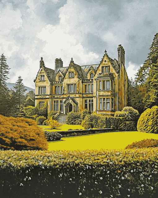 Historic Muckross House Diamond Painting