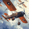 Historic Sopwith Triplanes Diamond Painting