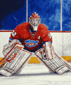 Hockey Goalie Sports Enthusiast Diamond Painting