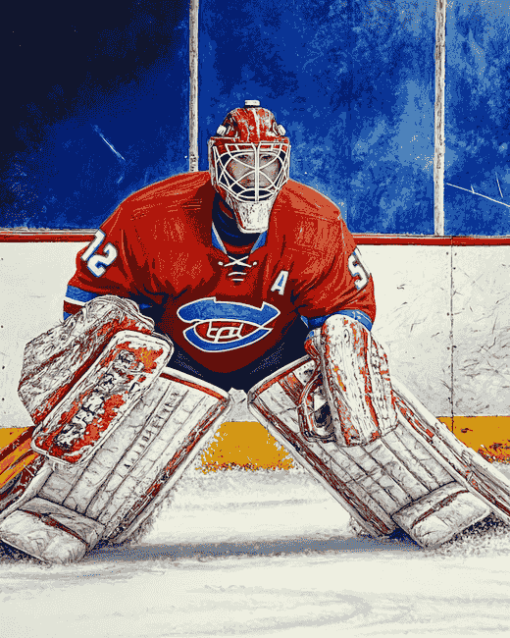 Hockey Goalie Sports Enthusiast Diamond Painting