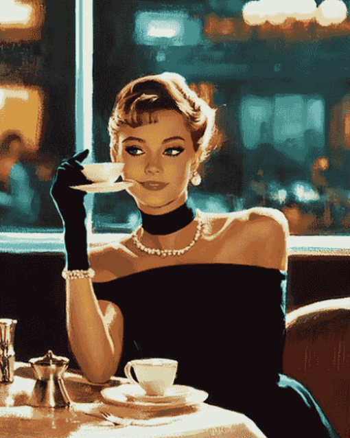 Holiday Glamour: Breakfast At Tiffanys Diamond Painting