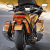 Honda Gold Wing Motorcycle Engines Diamond Painting