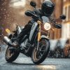 Honda Grom Riding Diamond Painting