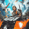 Horizon Apex Legends Video Game Diamond Painting