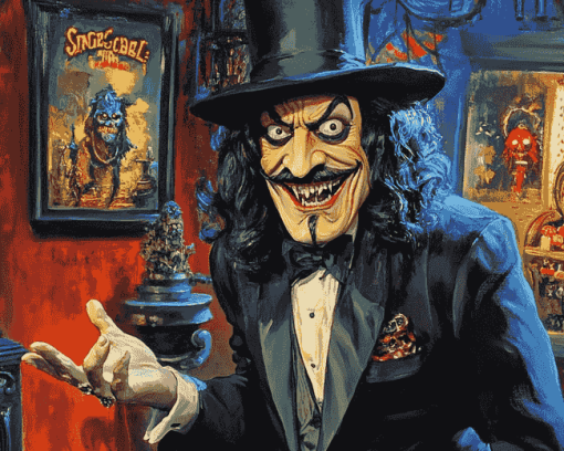 Horror Movie Icons Svengoolie Diamond Painting