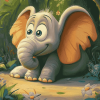 Horton Elephant Adventure Diamond Painting