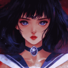 Hotaru Tomoe Anime Diamond Painting