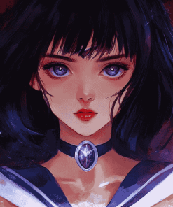 Hotaru Tomoe Anime Diamond Painting