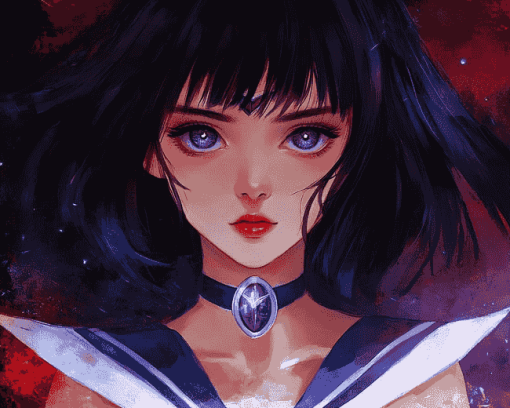 Hotaru Tomoe Anime Diamond Painting