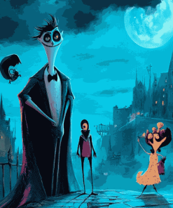 Hotel Transylvania Animation Diamond Painting