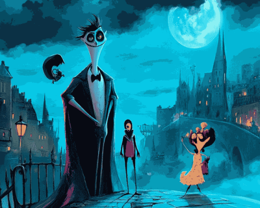 Hotel Transylvania Animation Diamond Painting