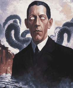 Howard Phillips Lovecraft Diamond Painting