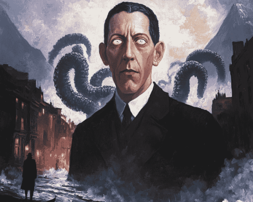 Howard Phillips Lovecraft Diamond Painting