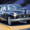 Humber Super Snipe Car Diamond Painting