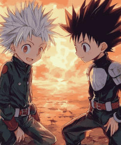 Hunter X Hunter Manga Diamond Painting