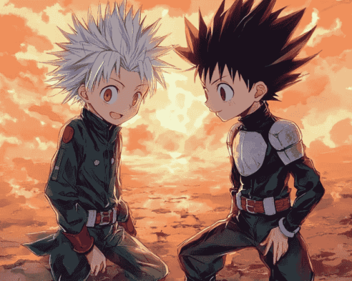 Hunter X Hunter Manga Diamond Painting