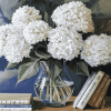 Hydrangeas and Roses Diamond Painting