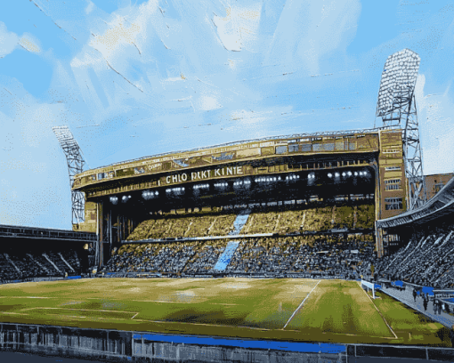 Ibrox Stadium Glasgow Experience Diamond Painting