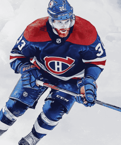 Ice Hockey Star Pierre Luc Dubois Diamond Painting