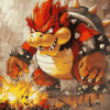 Iconic Bowser Mario Adventure Diamond Painting