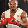 Iconic Roy Jones Jr Diamond Painting