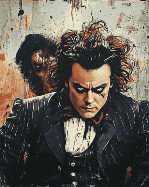 Iconic Sweeney Todd Movie Diamond Painting