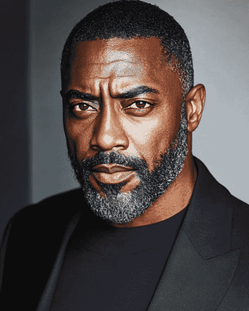 Idris Elba Celebrity Diamond Painting