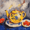 Impressionist Vintage Teapots Diamond Painting