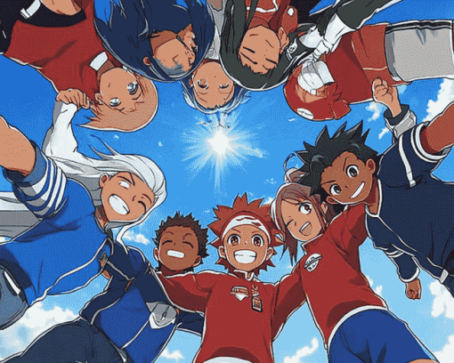 Inazuma Eleven Anime Diamond Painting