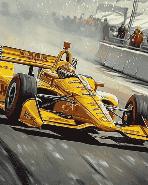 Indy Car Race Diamond Painting