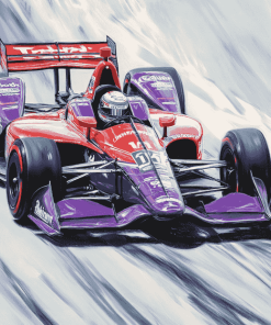 Indy Car Racing Enthusiast Diamond Painting