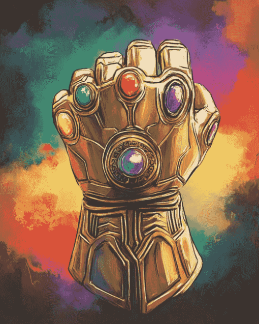 Infinity Gauntlet Superheroes Diamond Painting