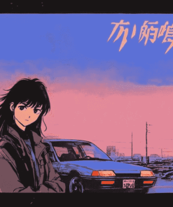 Initial D Anime Diamond Painting