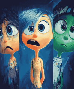 Inside Out Characters Diamond Painting