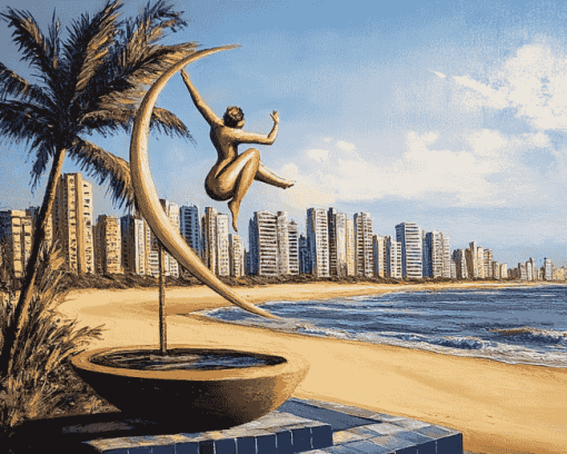 Iracema Seaside View Diamond Painting