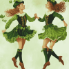 Irish Leprechaun Dance Diamond Painting