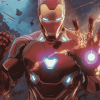 Iron Man Superhero Avengers Diamond Painting