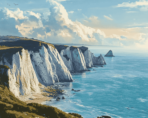 Isle Of Wight Seascapes Diamond Painting