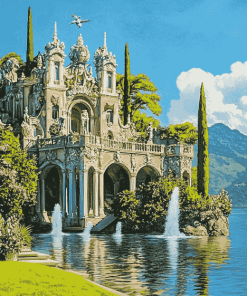 Isola Bella Palaces Diamond Painting