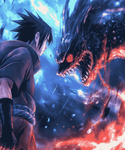 Itachi and Sasuke Anime Diamond Painting