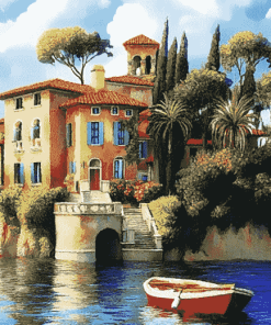 Italian Architecture Diamond Painting